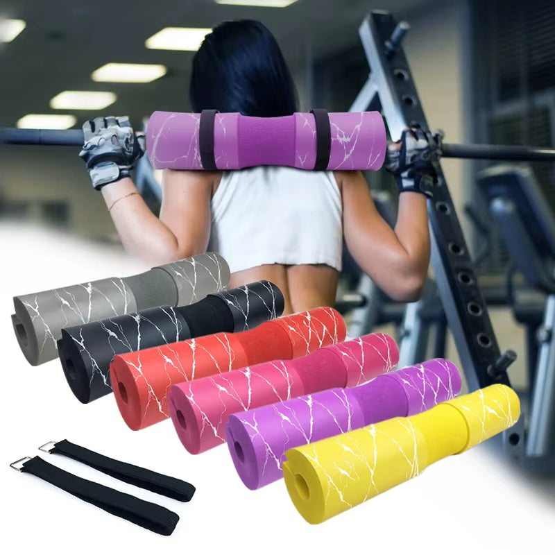 Barbell Pad for Squats, Lunges and Hip Thrusts - Squat Pad Weight Lifting Bar Cushion Pad Protector for Neck and Shoulder