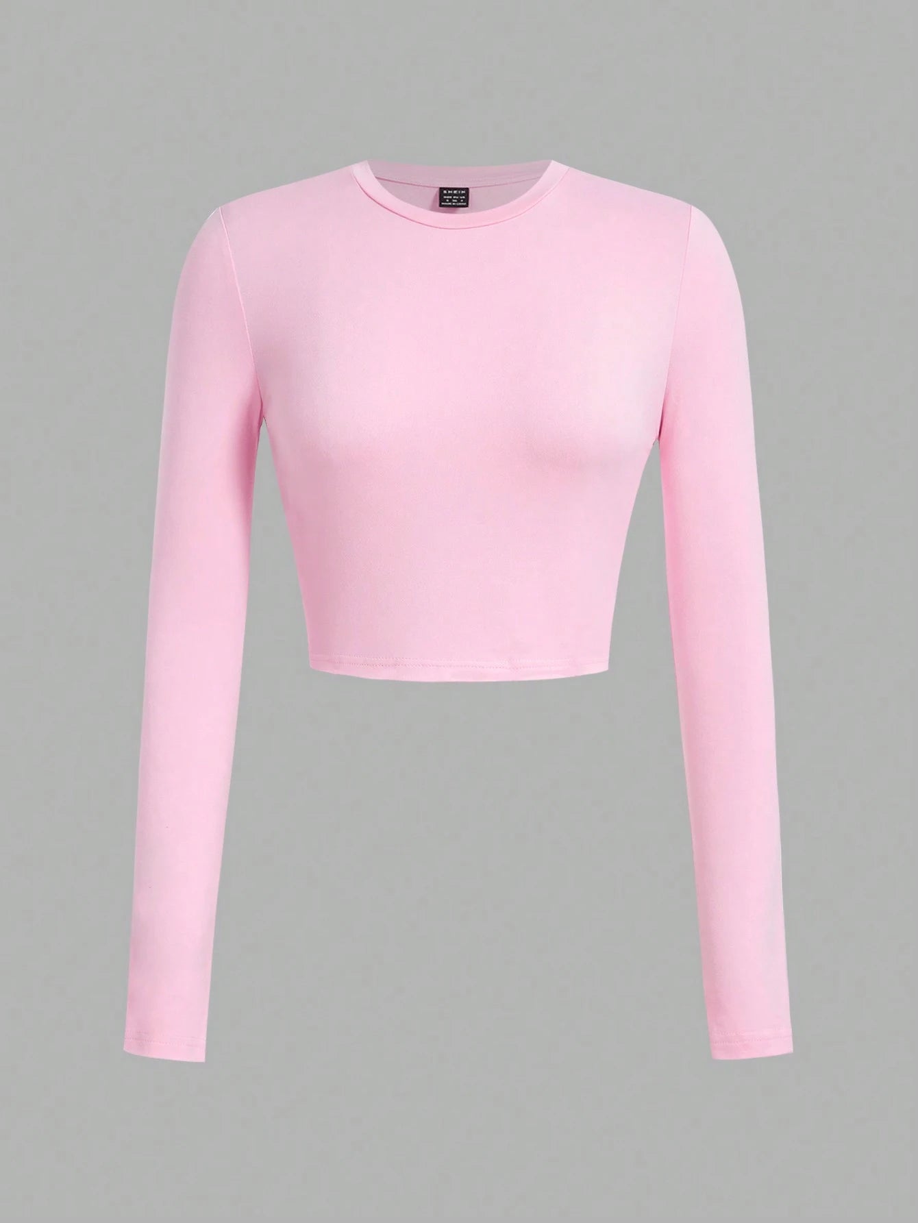 SHEIN Ezwear Multi-Pack Women Versatile Casual Simple Long Sleeve T-Shirt Valentine Day