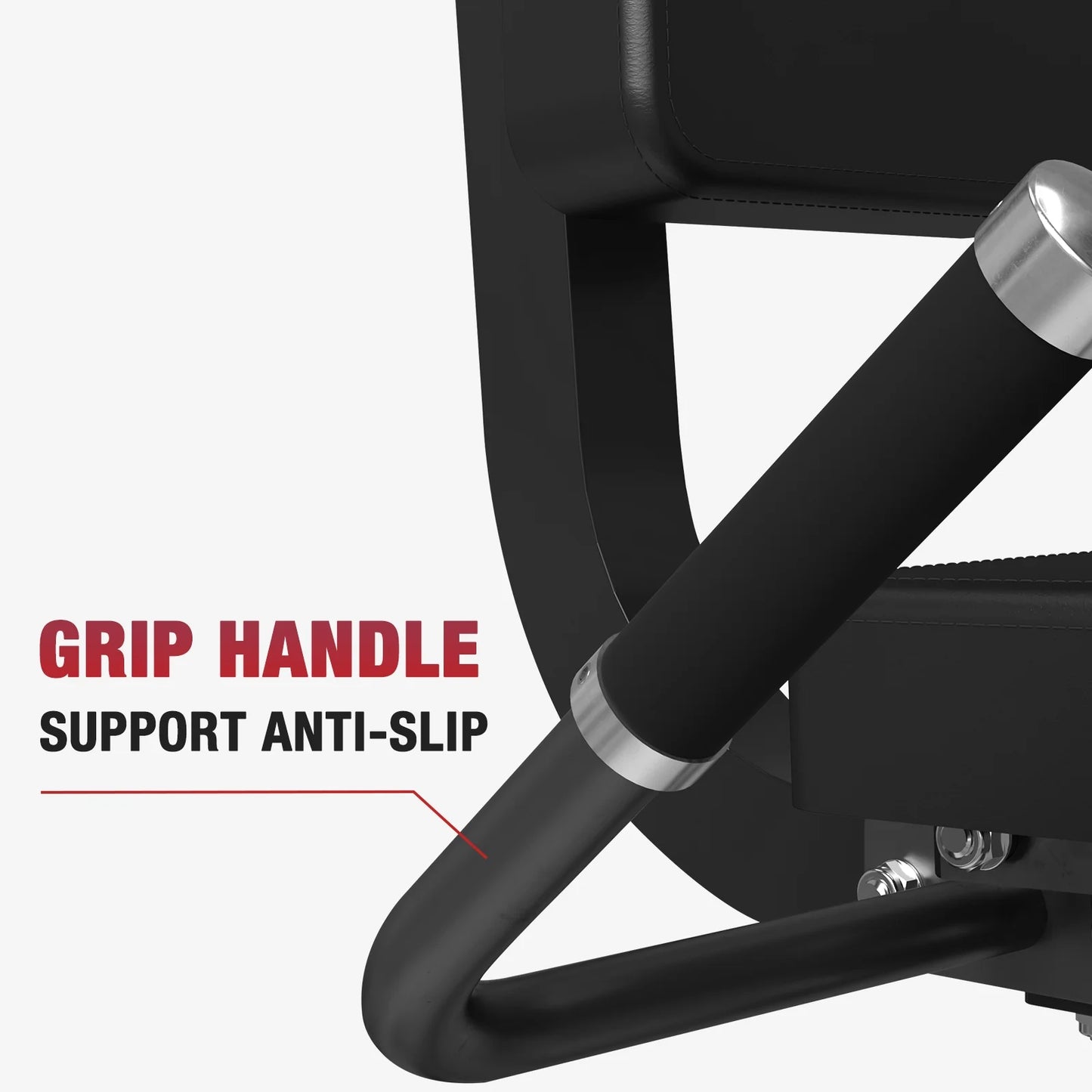 Adjustable Plate Loadedleg Extension & Curl Machine, Adjustable Plate Loaded, Black