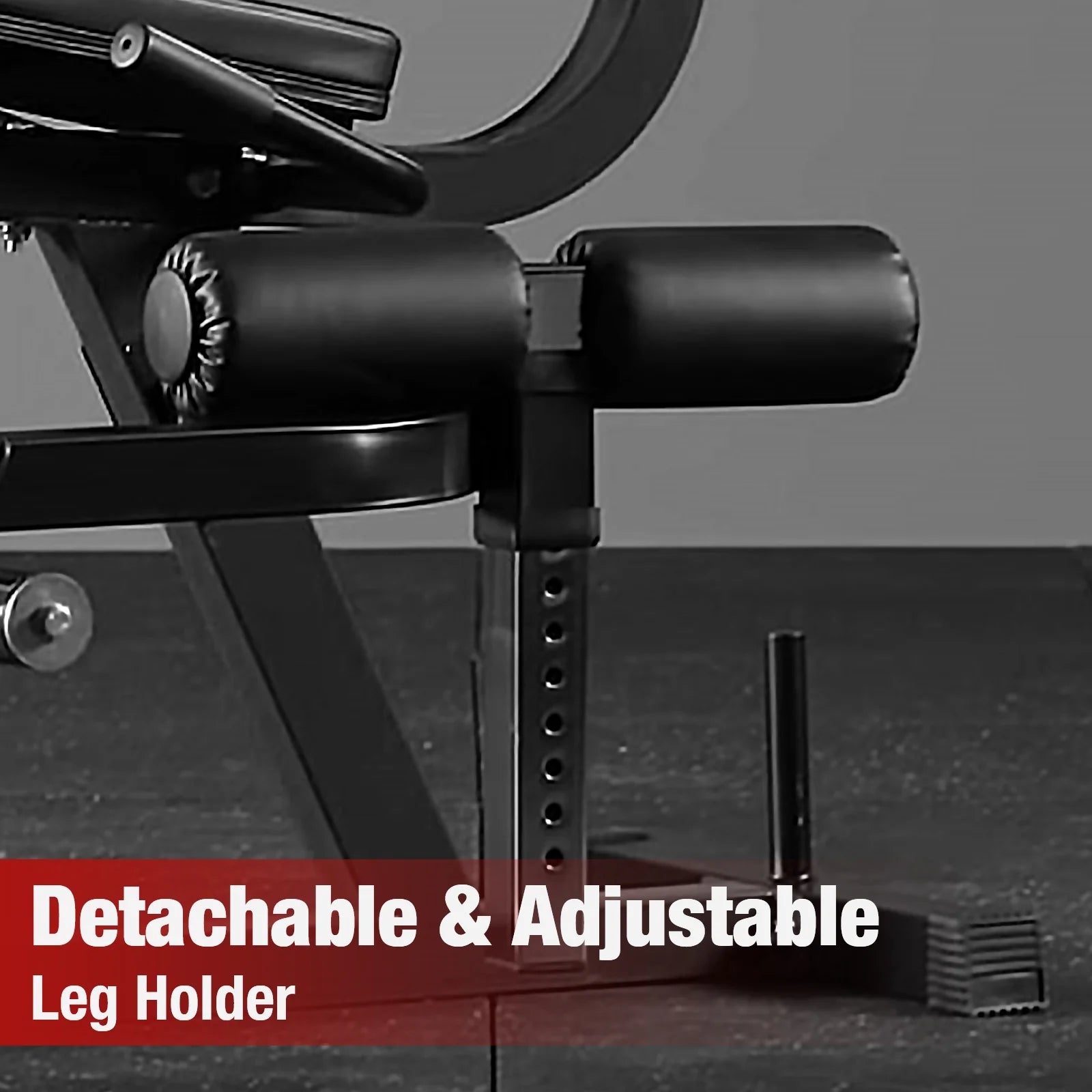 Adjustable Plate Loadedleg Extension & Curl Machine, Adjustable Plate Loaded, Black