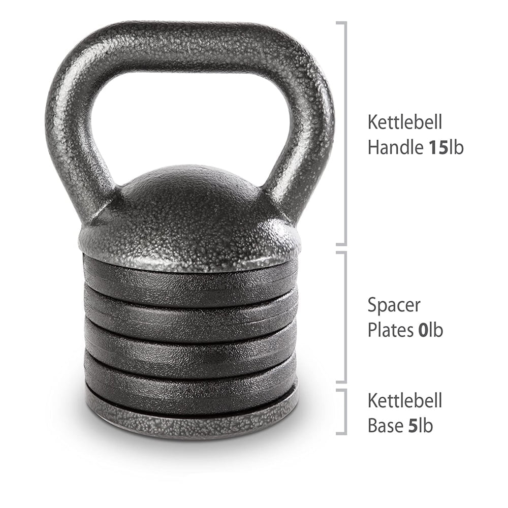 Apex by Adjustable Cast Iron Kettlebell APKB-5009