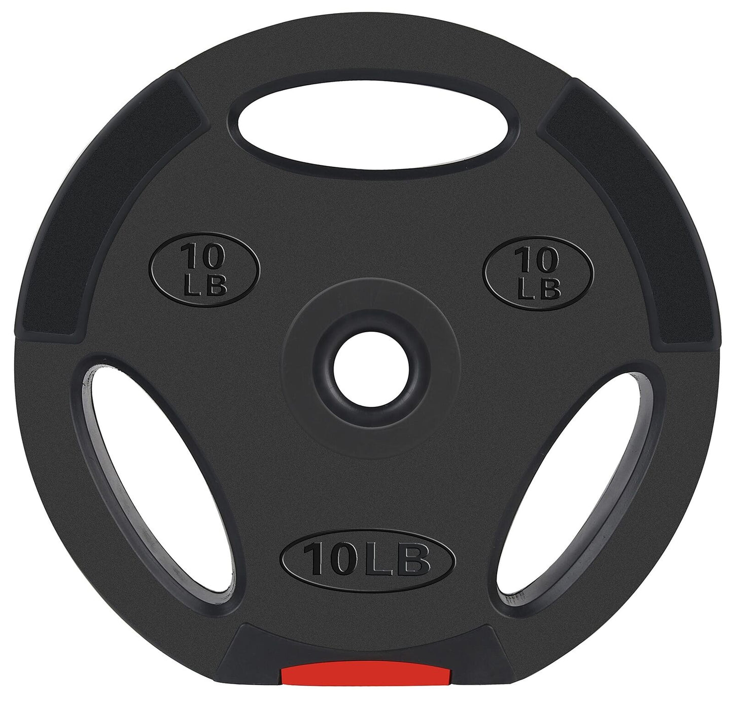 Vinyl Standard 1-Inch Plate Weight Plate for Strength Training and Weightlift...