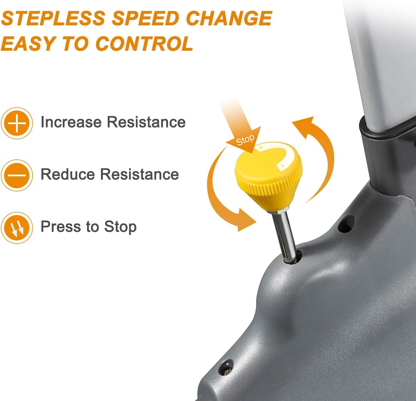 Exercise Bikes Stationary Bike with Adjustable Magnetic Resistance Belt Drive Bicycle with Comfortable Seat Cushion