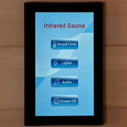 Maxxus 4 - Person Bluetooth Compatible FAR Infrared Sauna in Hemlock