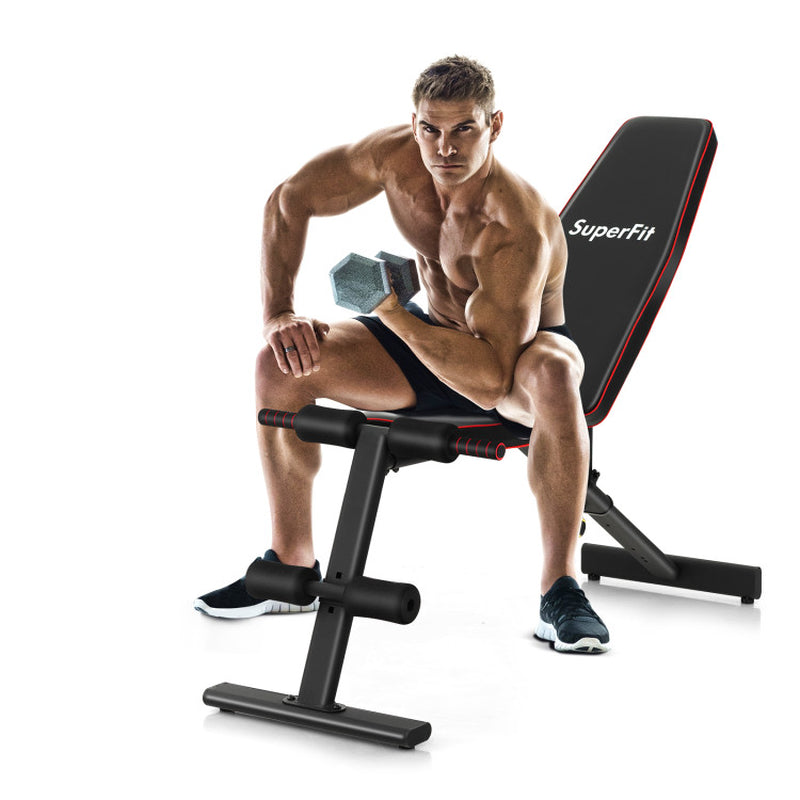 Adjustable Weight Bench Strength Training for Full Body Workout