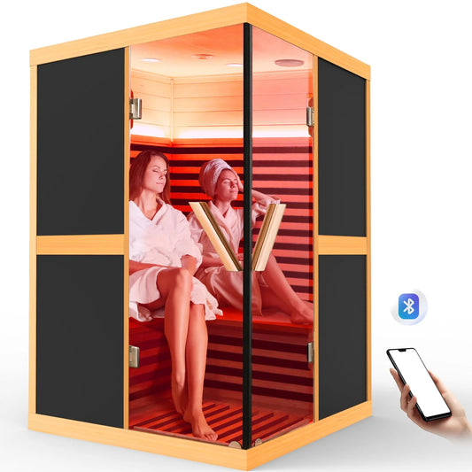 Infrared Energy Efficient Saunas 47.20 X 47.20 X 75.60 In