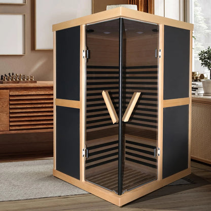 Infrared Energy Efficient Saunas 47.20 X 47.20 X 75.60 In